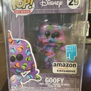 Funko Pop! Disney Art Series Goofy - Purple Patterned Amazon Exclusive